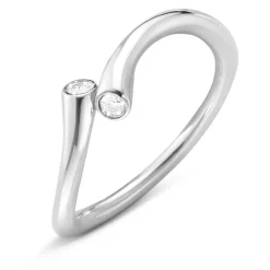 Ring Hvitt gull