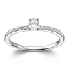 Ring Hvitt gull