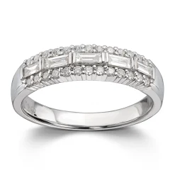 Ring Hvitt gull