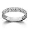 Ring Hvitt gull