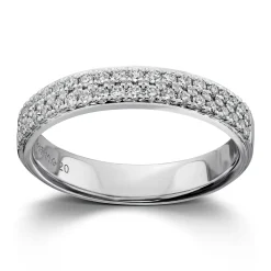 Ring Hvitt gull
