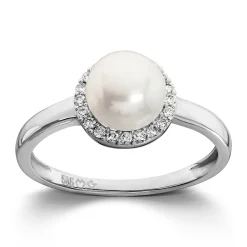 Ring Hvitt gull