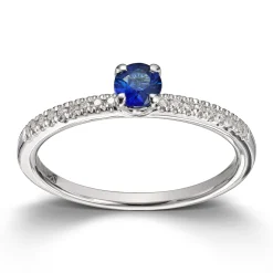 Ring Hvitt gull