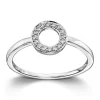 Ring Hvitt gull