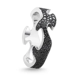 Ring Hvitt gull