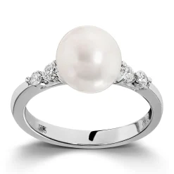 Ring Hvitt gull