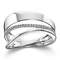 Ring Hvitt gull