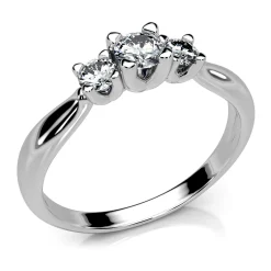 Ring Hvitt gull