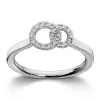 Ring Hvitt gull