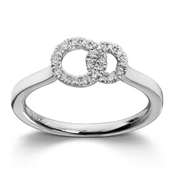 Ring Hvitt gull