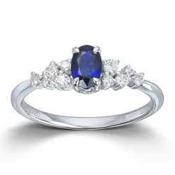 Ring Hvitt gull