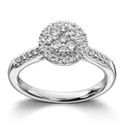 Ring Hvitt gull
