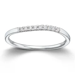 Ring Hvitt gull