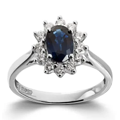 Ring Hvitt gull