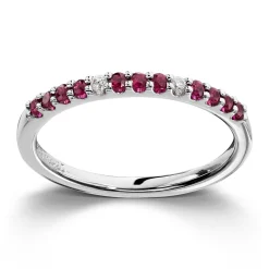 Ring Hvitt gull