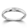 Ring Hvitt gull